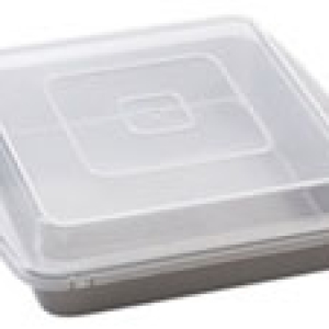 Non-Stick 9″x9″ Square Covered Pan Each
