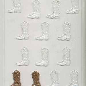 Small Cowboy Boots Mold 14 cavity Each