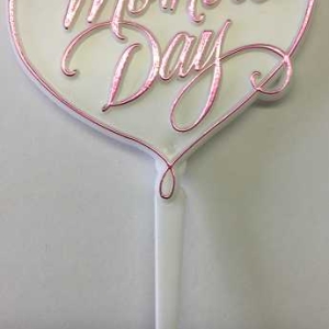 Mother’s Day Heart Pics 2 1/2″ x 2 1/4″ Each