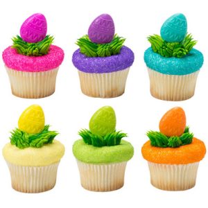 Decorated Easter Egg Picks 12 count