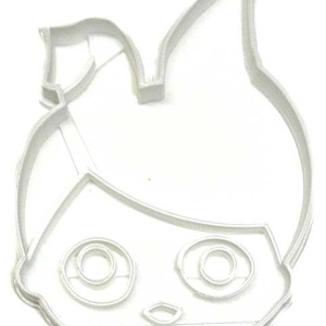 LOL Little Outrageous Littles Suprise Hops Face White Bunny Ears Cookie Cutter Each