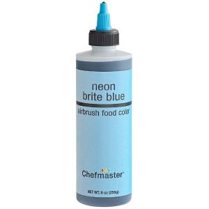 Neon Blue Airbrush Color 8 oz