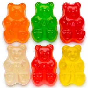 Mini Assorted Gummi Bears 5 LB