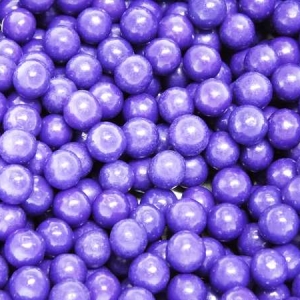 Beads Purple (10 MM) 6 OZ