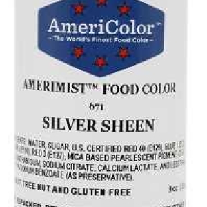 Silver Sheen 9 oz Amerimist Airbrush Color Each
