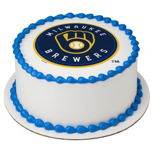 Milwaukee Brewers Edible Image Round Each