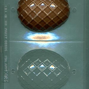 Large 3D Lattice Egg makes 1 figure 2 cavity Each