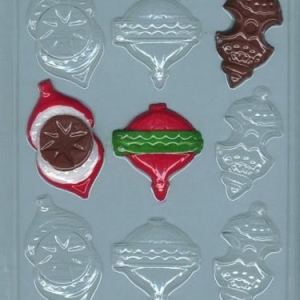 Ornaments Candy Mold 9 cavity Each