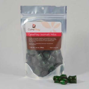 Isomalt Nibs Emerald Green 7 oz