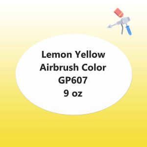 Lemon Yellow 9 oz Amerimist Airbrush Color Each