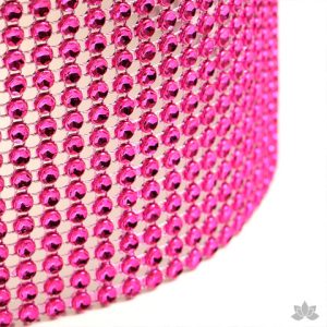 Glam Ribbon Hot Pink 36″ x 4 3/4″ Each