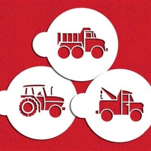 Stencil Trucks Cookie
