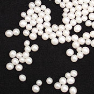Sugar Pearls White (3mm) 3 oz