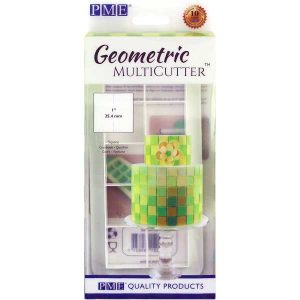 Square Geometric Multi Cutter 3 piece Set (3/4″, 1″ & 1 1/4″)