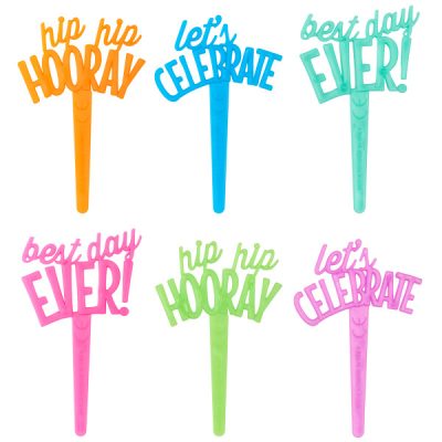 Celebratory Sayings DecoPics 12 count - Image 2