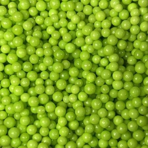 Green Apple Beads (4 MM) 6 oz