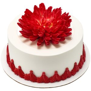 Red Mum Layon 6″ Each