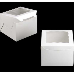 8″ x 8″ x 6″ White Window Box Each