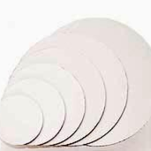 7″ Round Coated Cardboard Each