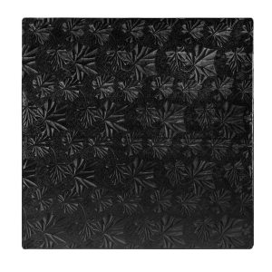 12″ Black Square Drums Each