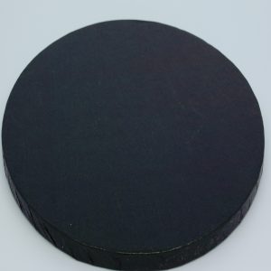 8″ Black Round Drum Each