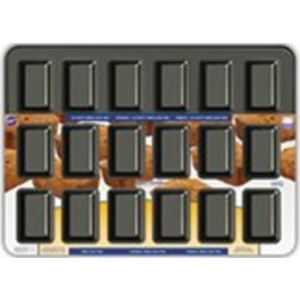 Mega Mini Loaf Pan 18 cavity Each