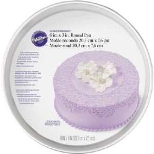 Decorator Preferred 8″ x 3″ Round Pan Each