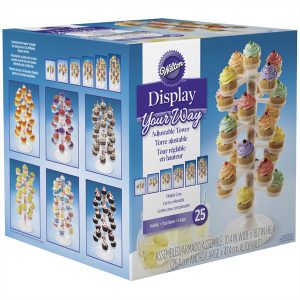Cupcake Tower Holds 25 cupcakes Each