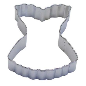 Corset Cookie Cutter 3 1/2″ Each