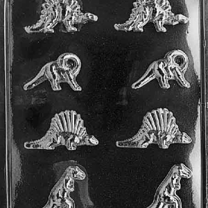 Bite Size Dinosaur Candy Mold 8 cavity Each