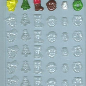 Christmas Mini Mold 36 cavity Each