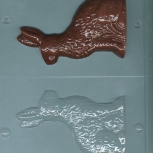 Medium Sitting Bunny 3D makes 1 figure  2 cavity Each