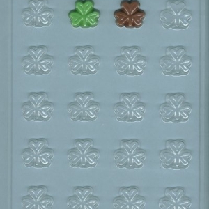 Bite Size Shamrocks Mold 20 cavity Each