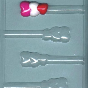 Triple Heart Pretzel Mold 4 cavity Each