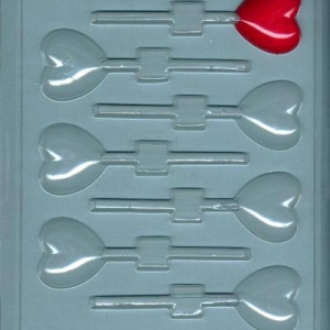 Small Heart Sucker Mold 7 cavity Each