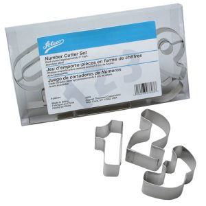 Number Cookie Cutter 9 piece Set