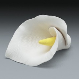Calla Lily White Gum Paste Single Each