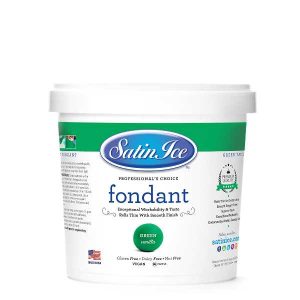 Green Satin Ice Fondant 2 lb