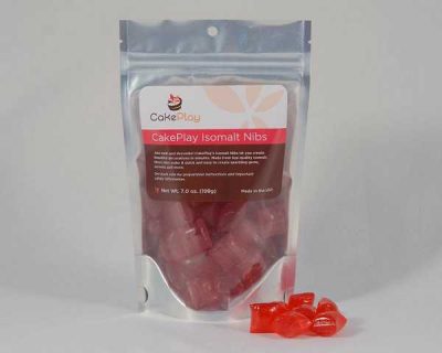 Isomalt Nibs Ruby Red 7 oz