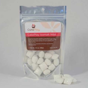 Isomalt Nibs Brilliant White 7 oz