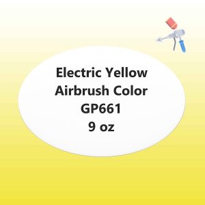 Electric Yellow 9 oz (255g) Amerimist Airbrush Color Each