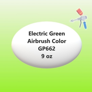Electric Green 9 oz (255g) Amerimist Airbrush Color Each
