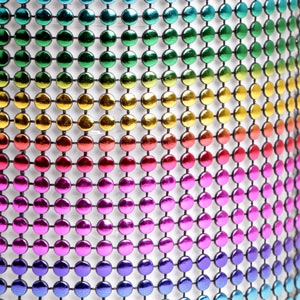 Glam Ribbon Super Rainbow Dots Each