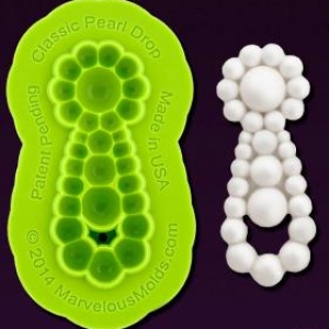 Pearl Classic Drop Silicone Mold Each