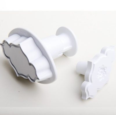 Creative Plaque Rose & Plain Small 3 count