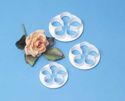 Five Petal Cutter 1 1/8" - 2" 4 count