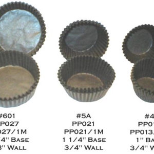 #601 Brown Candy Cups approx 100 Count