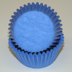 Light Blue Mini Cups 1 3/8″ Base x 3/8″ Wall approx 500