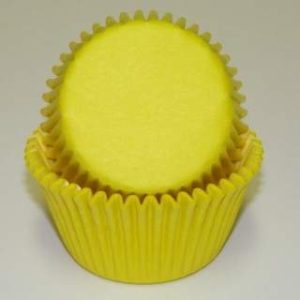 Jumbo Yellow Cups 2 1/2″ Base  x 1 7/8″ Wall  approx 100