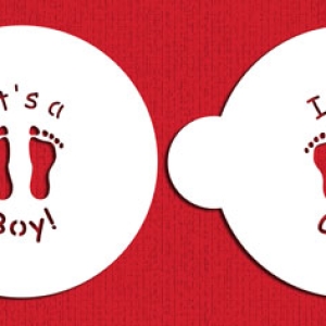 Stencil It’s a boy/girl 2 count